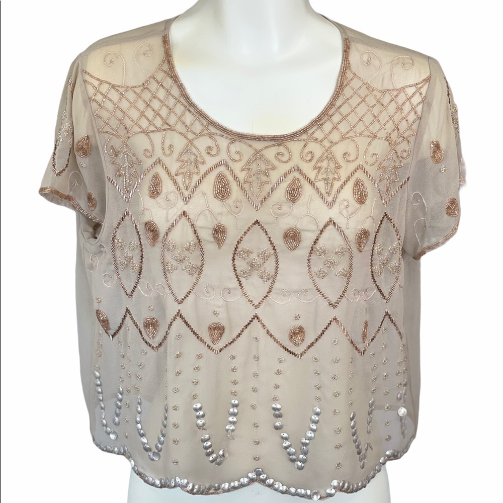Forever 21- Beaded and Sequinned Blouse!